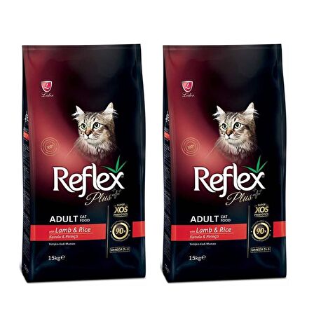 Reflex Plus Kuzu Etli Yetişkin Kedi Maması 1,5 Kg (2 ADET)