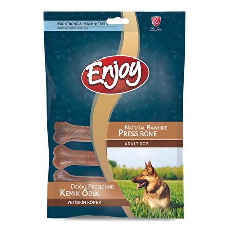 Enjoy Natural Pres Kemik Köpek Ödül Maması 65 gr x 3 Adet