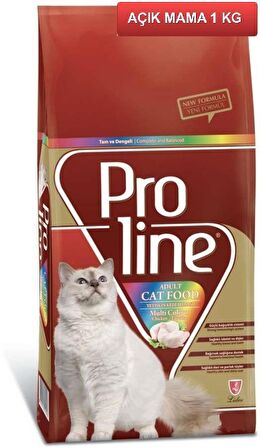 Proline Renkli Gurme Kedi Maması 1 kg AÇIK