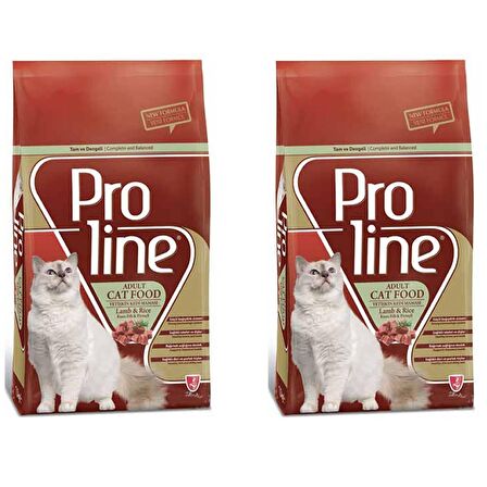 Pro Line Kuzulu Yetişkin Kedi Kuru Maması 1,5 Kg 2 Adet