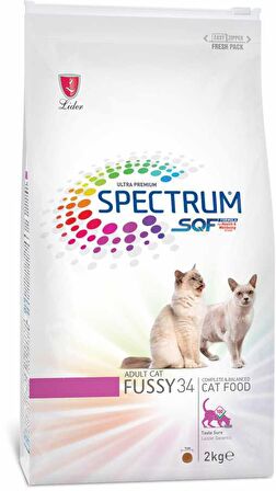 Spectrum Yetişkin Kedi Maması Fussy 34 2 Kg