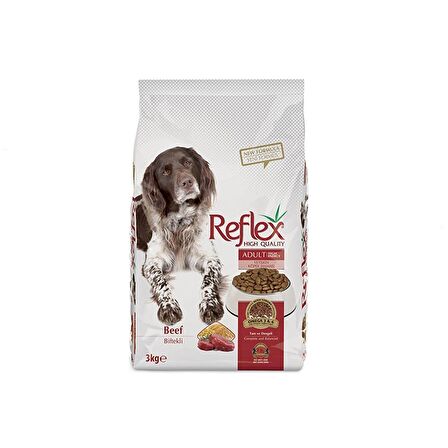 Reflex Biftekli Küçük Irk Yetişkin Kuru Köpek Maması 3 kg