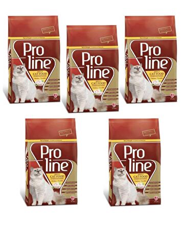 Proline Kedi Mamasi Chicken 500 Gr 5 adet