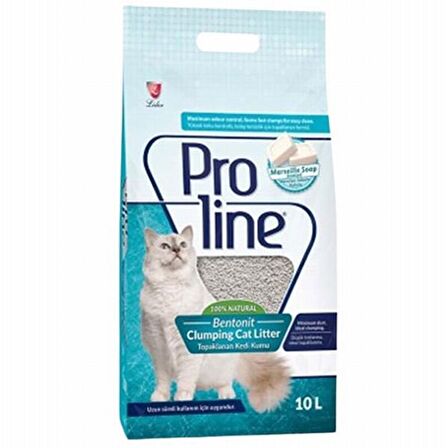 Proline Marsilya Sabunlu Bentonit Kedi Kumu 5 Lt