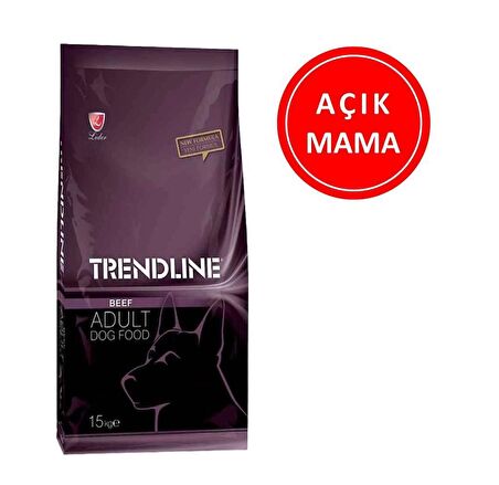 Trendline Dog Beef Biftekli Köpek Maması 1 kg AÇIK