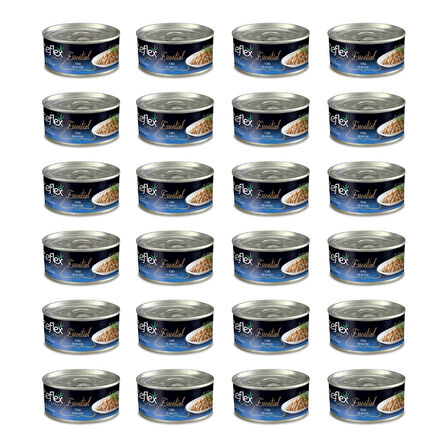 Reflex Plus Essential Atlantik Ton Balıklı Yetişkin Kedi Konservesi 70 Gr (24 Adet)