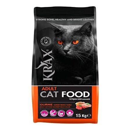 Krax Gurme Kedi Maması 15 Kg