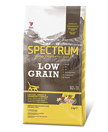 SPECTRUM LOW GRAIN CAT TAVUK HINDI 2KG