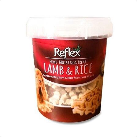 Reflex Semi Moist Bone Kuzu Etli - Pirinçli Yetişkin Ödül Maması 500 gr 