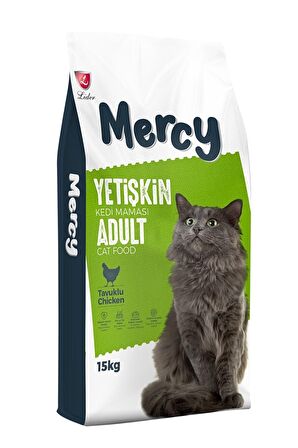 15 Kg Mercy Tavuklu Yetişkin Kedi Maması