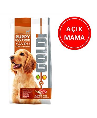 Goldi Kuzu Etli Puppy Yavru Köpek Maması 1 kg AÇIK