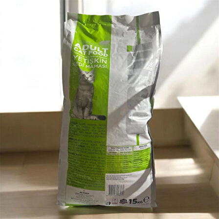 METPA Pazarlama GOLDİ TAVUK ETLİ YETİŞKİN KEDİ MAMASI 15 KG