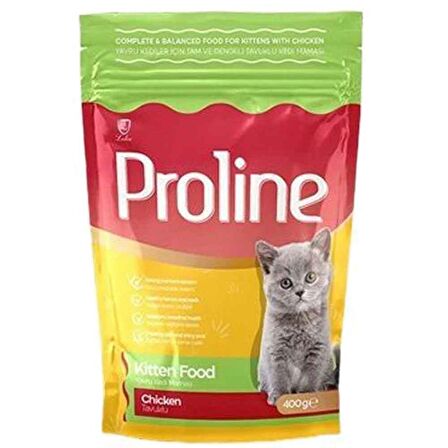 Pro Line Kitten Tavuklu Yavru Kedi Maması 400 Gr