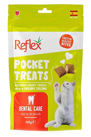 Reflex Pocket Treats Ağız ve Diş Sağlığı Ödül 60 gr