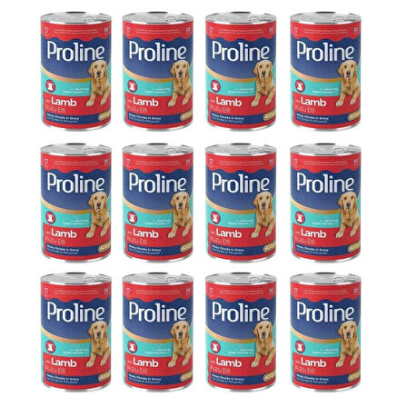 Proline Kuzu Etli Köpek Konservesi 400 g (12 Adet)
