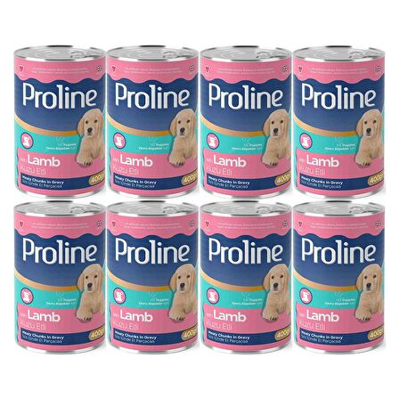 Proline Kuzu Etli Yavru Köpek Konservesi 400 Gr*8 Adet