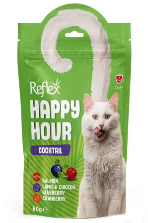 Reflex Happy Hour Cocktail Kedi Ödül Maması 60gr Luxury