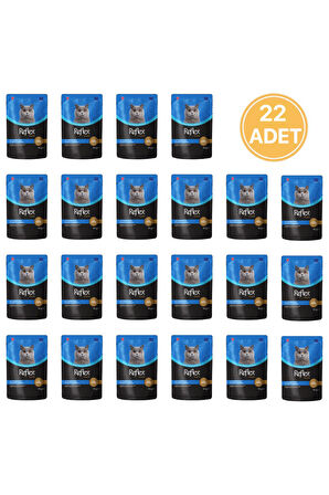 Plus Jöle Et Parçacıklı Ton ve Alabalıklı Yaş Yetişkin Kedi Konservesi 85 Gr (22 Adet)