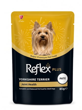 REFLEX PLUS POUCH YORKSHİRE TERRİER JOİNT HEALTH PATE YETİŞKİN KÖPEK YAŞ MAMASI 85GR