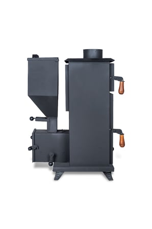 Etinova Ember İF-10 Odun ve Pelet Yakan Fırınlı Mini Şömine Tipi Soba