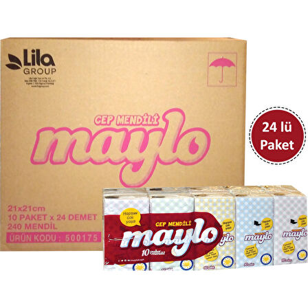 Cep Mendili 10'lu X 24 Paket 240'lı
