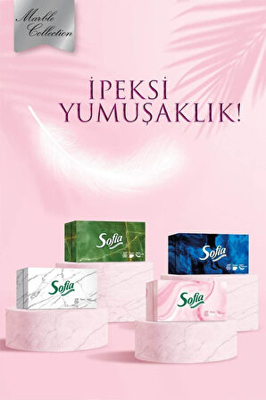 SOFİA Kutu Mendil 4x100'lü