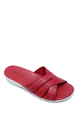 K1992-122 Kifidis Kadın Deri Terlik 36-41