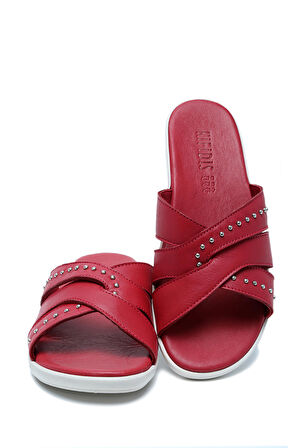 K1992-122 Kifidis Kadın Deri Terlik 36-41