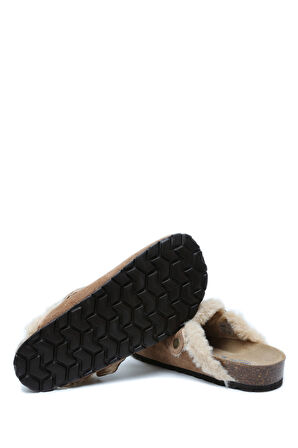 K14207-029SD Kifidis Soft Step Kadın Süet Deri Sabo Mantar Terlik 36-41