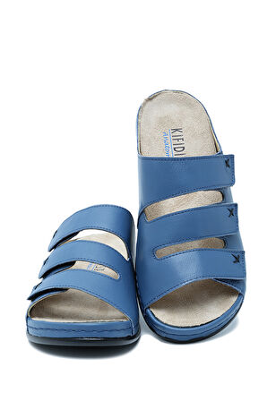 KA101907 Kifidis Kadın İçi Çıkabilen Anatomik Deri Terlik 36-41