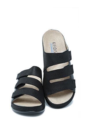 KA101907 Kifidis Kadın İçi Çıkabilen Anatomik Deri Terlik 36-41