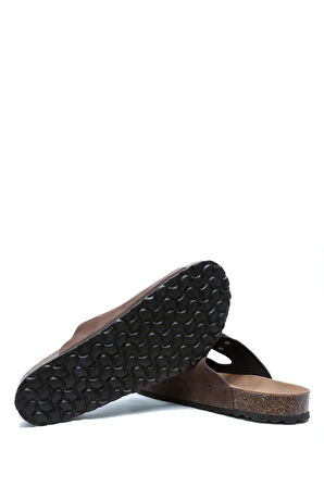 K14942 Kifidis Soft Step Erkek Çift Bantlı Mantar Terlik 41-46