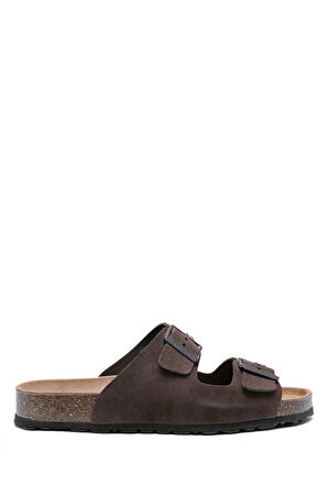 K14942 Kifidis Soft Step Erkek Çift Bantlı Mantar Terlik 41-46