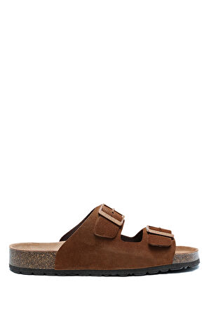 K14942 Kifidis Soft Step Erkek Çift Bantlı Mantar Terlik 41-46