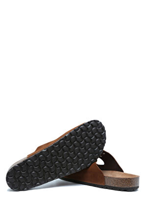 K14942 Kifidis Soft Step Erkek Çift Bantlı Mantar Terlik 41-46