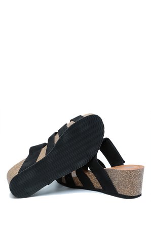 K14107 Kifidis Soft Step Kadın Dolgu Topuklu Mantar Terlik 36-41