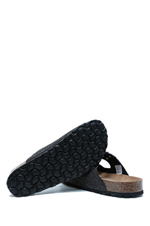 K15011 Kifidis Soft Step Kadın Çift Bantlı Mantar Terlik 36-41