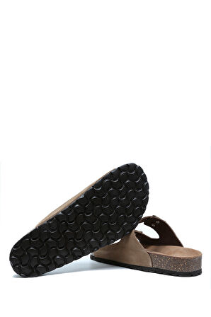 K14943 Kifidis Soft Step Kadın Çift Bantlı Mantar Terlik 36-41