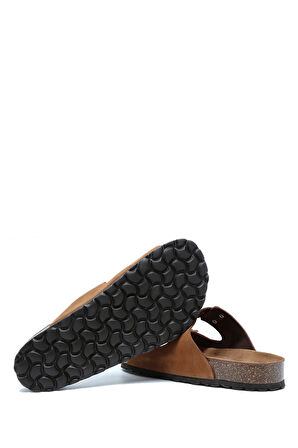 K14943 Kifidis Soft Step Kadın Çift Bantlı Mantar Terlik 36-41