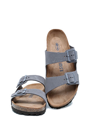 K14943 Kifidis Soft Step Kadın Çift Bantlı Mantar Terlik 36-41