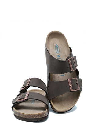 KS10260SK Kifidis Soft Step Kadın Çift Bantlı Mantar Terlik 36-41