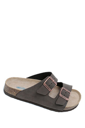 KS10260SK Kifidis Soft Step Kadın Çift Bantlı Mantar Terlik 36-41