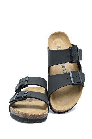 KS10260SK Kifidis Soft Step Kadın Çift Bantlı Mantar Terlik 36-41