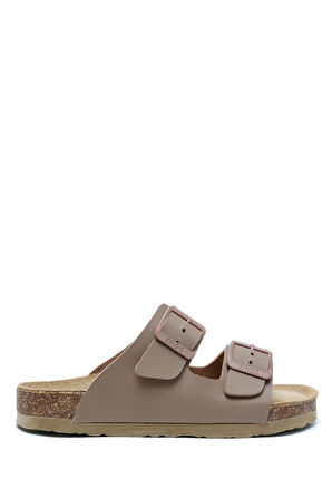 KS10260SJ Kifidis-Kids Soft Step Çocuk Çift Bantlı Mantar Terlik 30-35