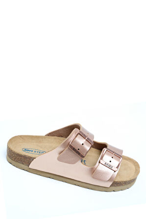KS10260SJ Kifidis-Kids Soft Step Çocuk Çift Bantlı Mantar Terlik 30-35