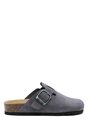 K13789SD Kifidis Soft Step Kadın Süet Deri Sabo Mantar Terlik 36-41