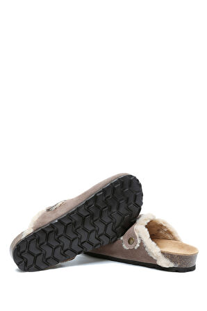 K14207-029SD Kifidis Soft Step Kadın Süet Deri Sabo Mantar Terlik 36-41