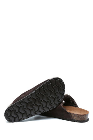 K15121SD Kifidis Soft Step Kadın Süet Deri Sabo Mantar Terlik 36-41