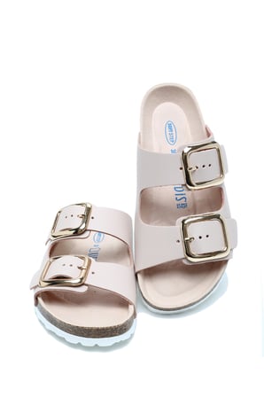 K14400 Kifidis Soft Step Kadın Çift Bantlı Mantar Terlik 36-41