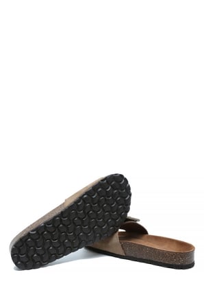 K13664 Kifidis Soft Step Kadın Tek Bantlı Mantar Terlik 36-41